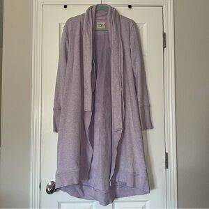 UGG Women's Light Purple Fleece Robe